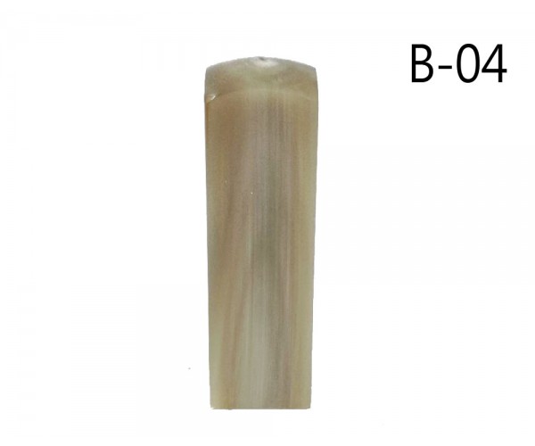 赤牛角臍帶章/胎毛章-B04(方) 