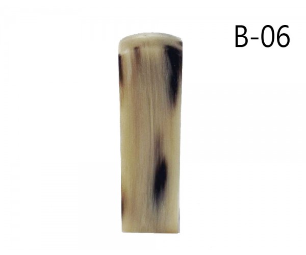 赤牛角臍帶章/胎毛章-B06(方) 